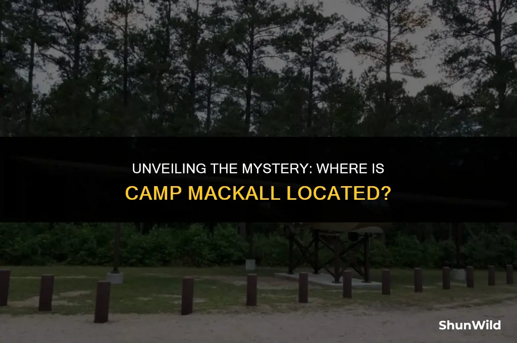 where is camp mackall