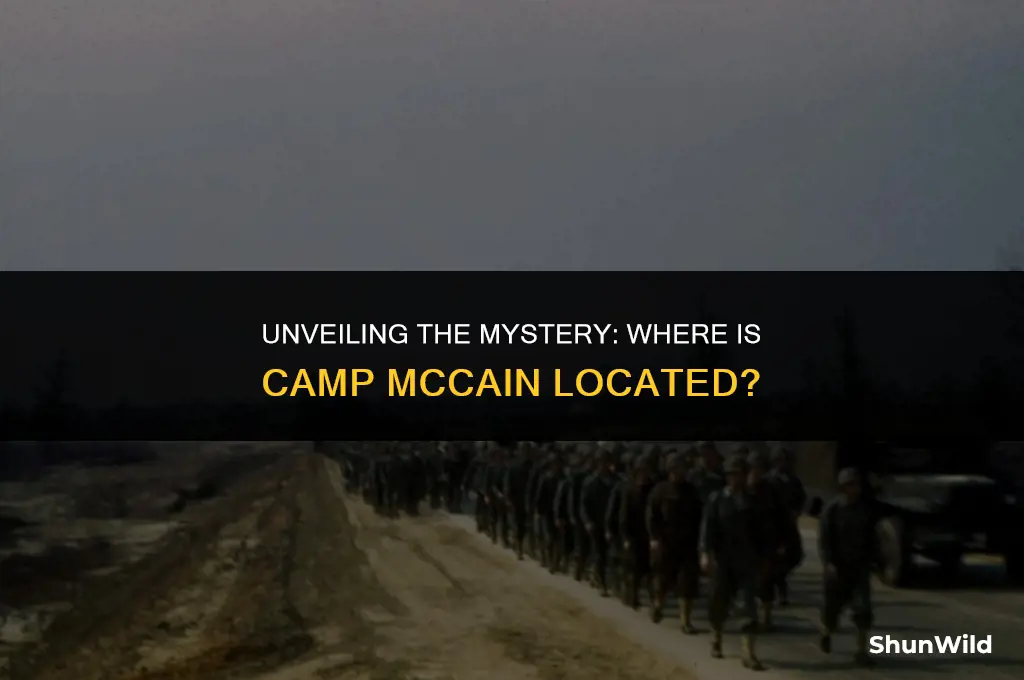 where is camp mccain