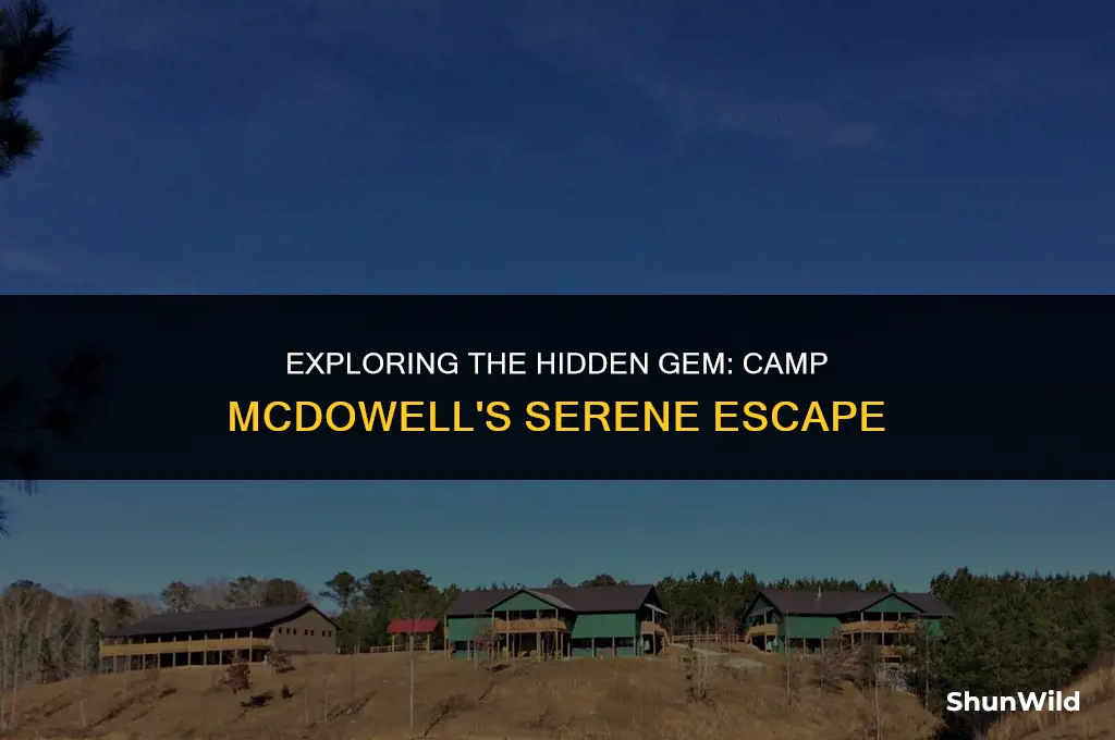 where is camp mcdowell