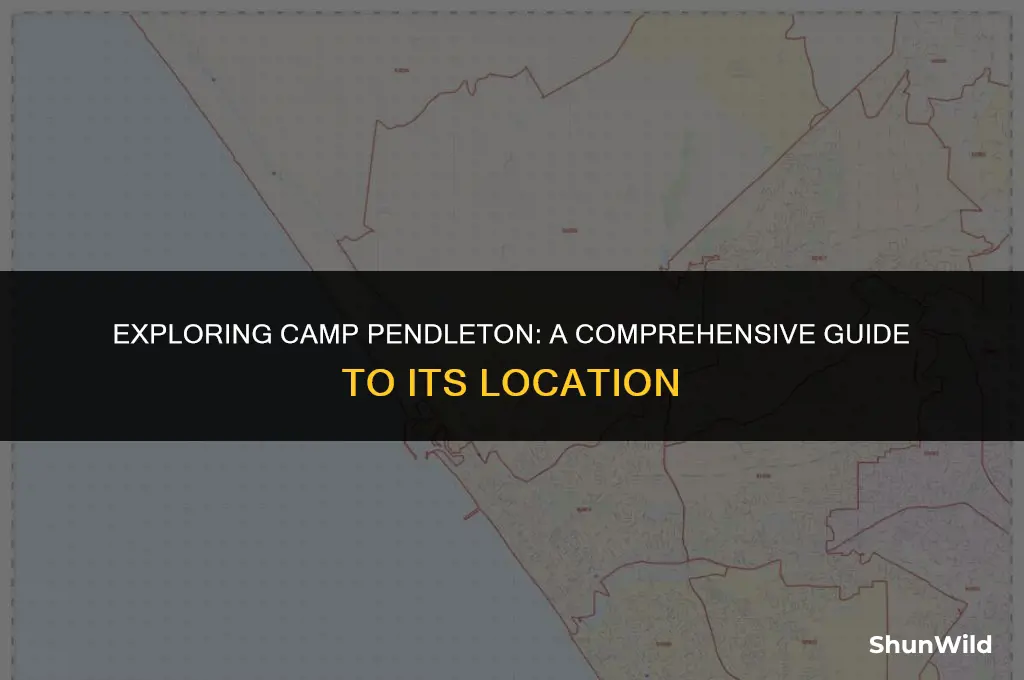 where is camp pendalton