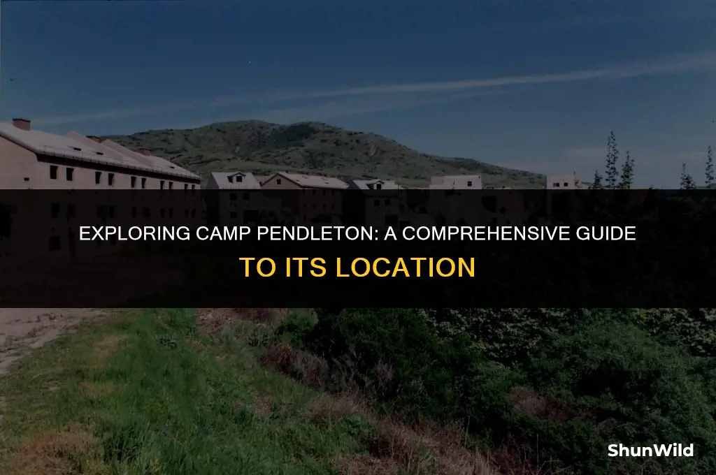 where is camp pendleton at