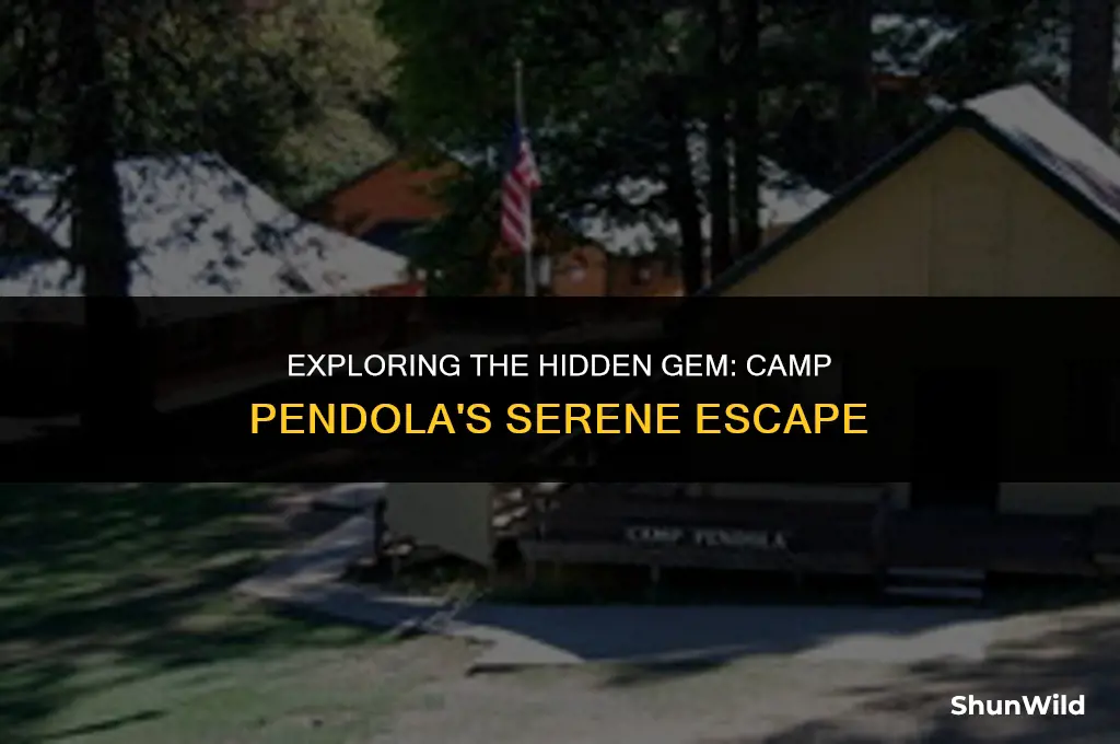 where is camp pendola