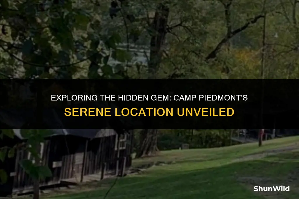 where is camp piedmont
