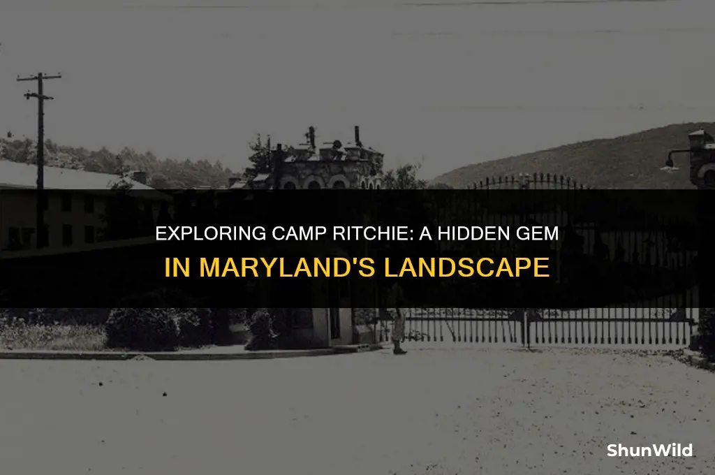 where is camp ritchie maryland