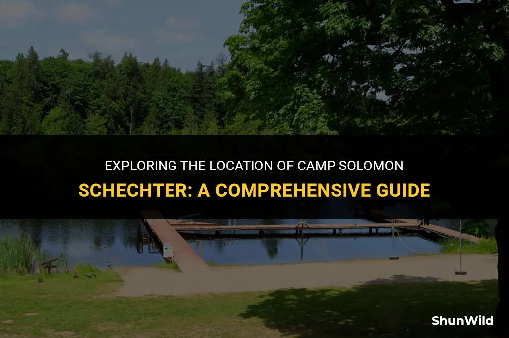 where is camp solomon schechter