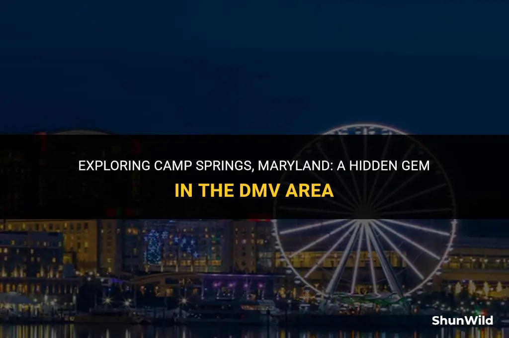 where is camp springs maryland