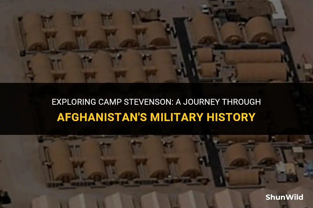 where is camp stevenson afghanistan