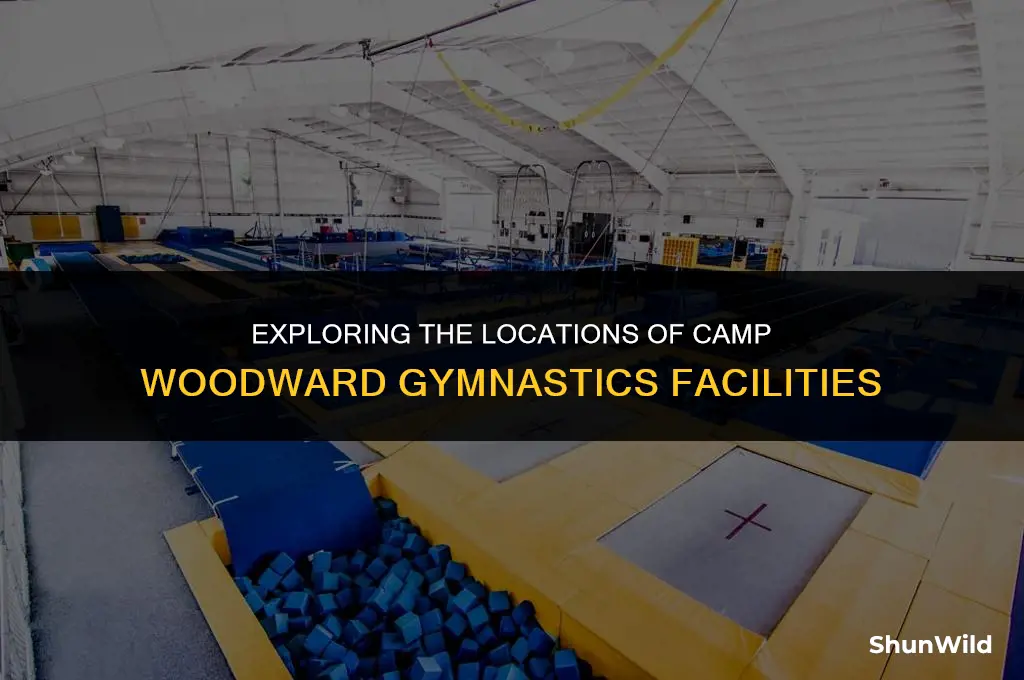 where is camp woodward gymnastics