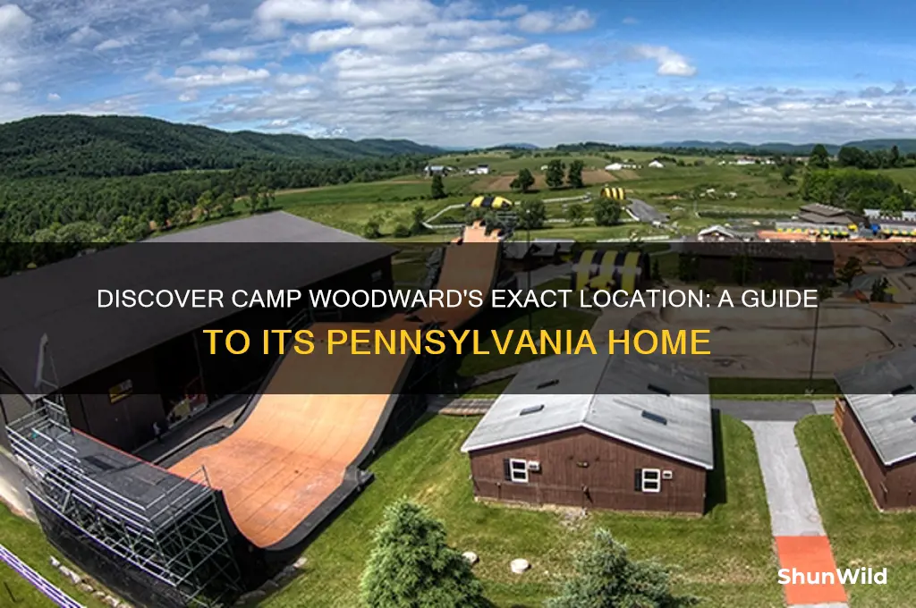 where is camp woodward located