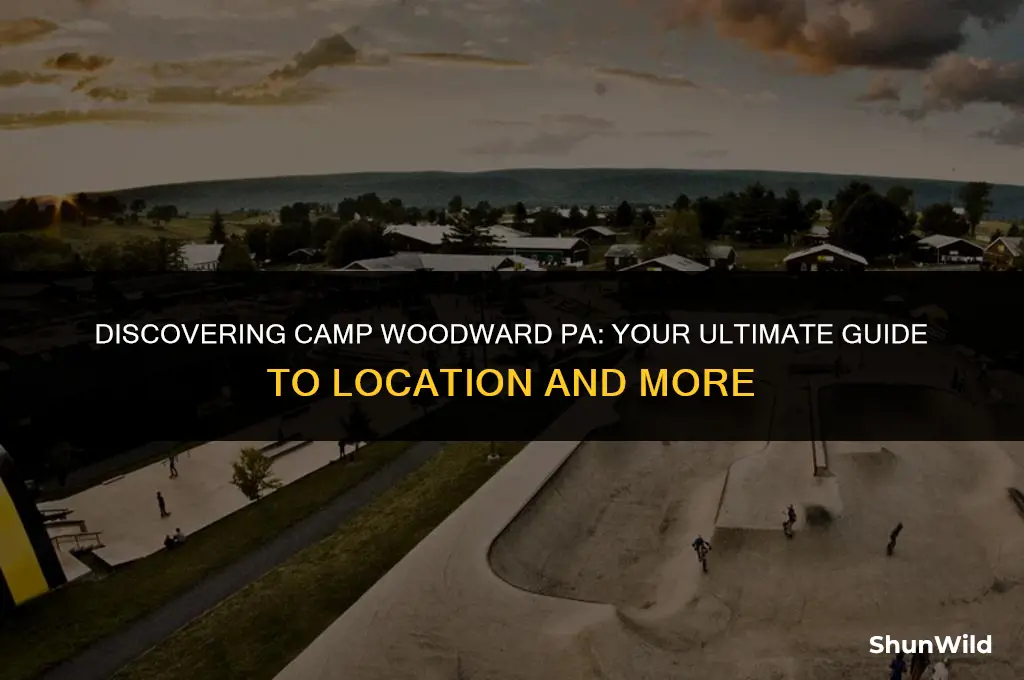 where is camp woodward pa