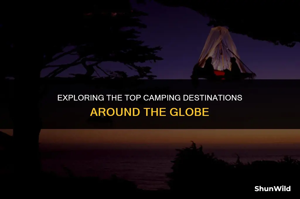 where is camping most popular