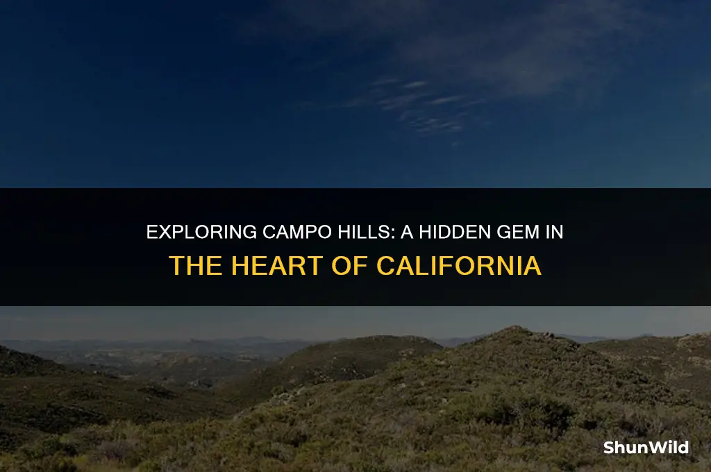 where is campo hills