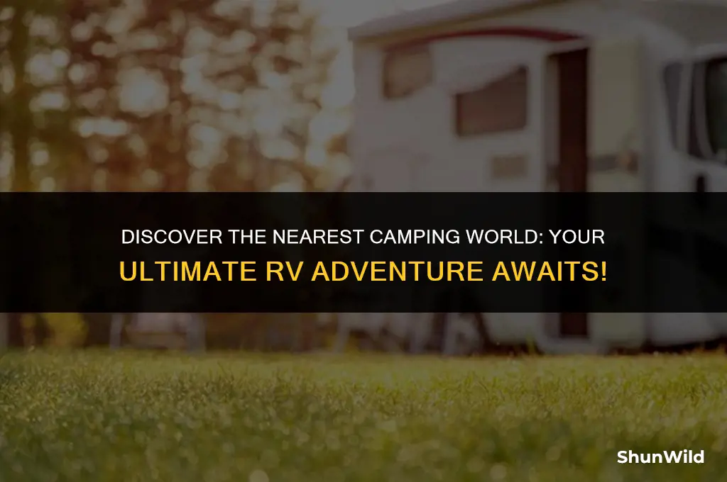 where is closest camping world