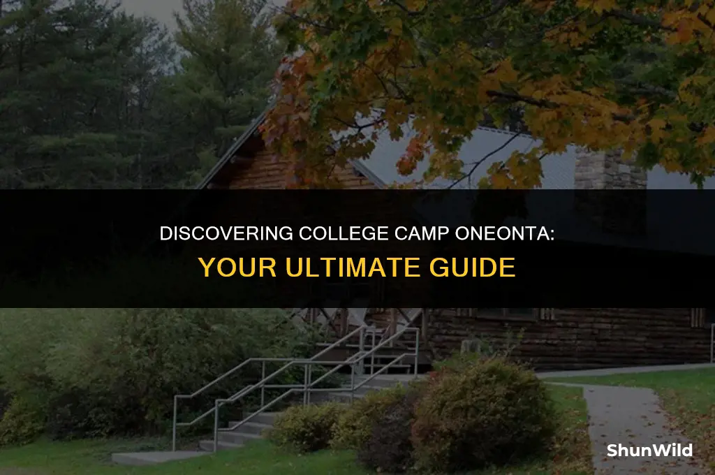 where is college camp oneonta