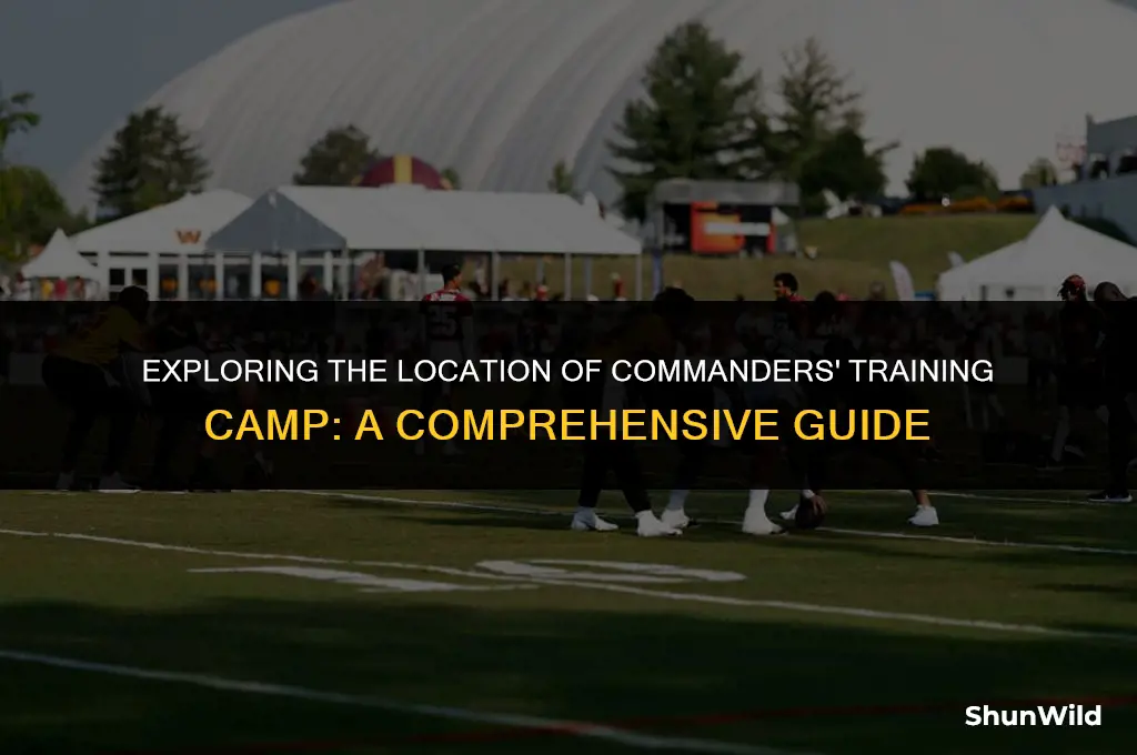 where is commanders training camp
