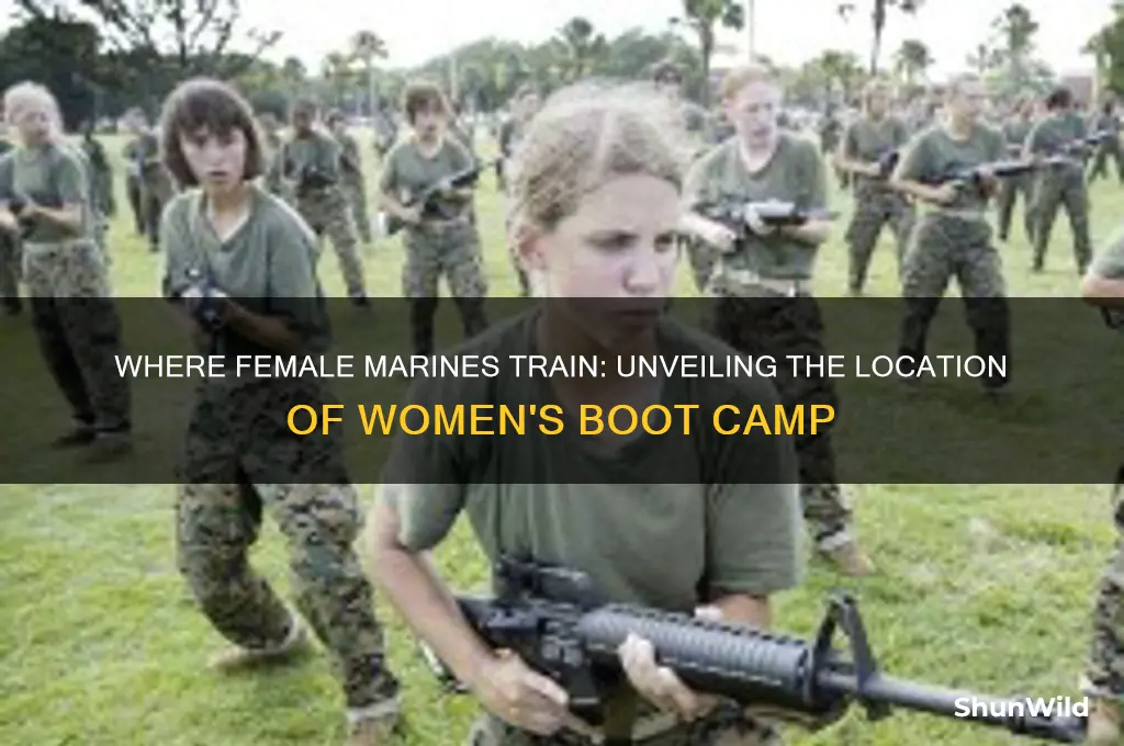 where is female marine boot camp