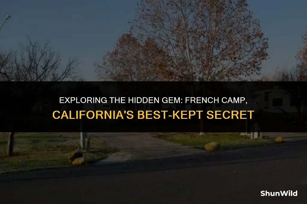 where is french camp california