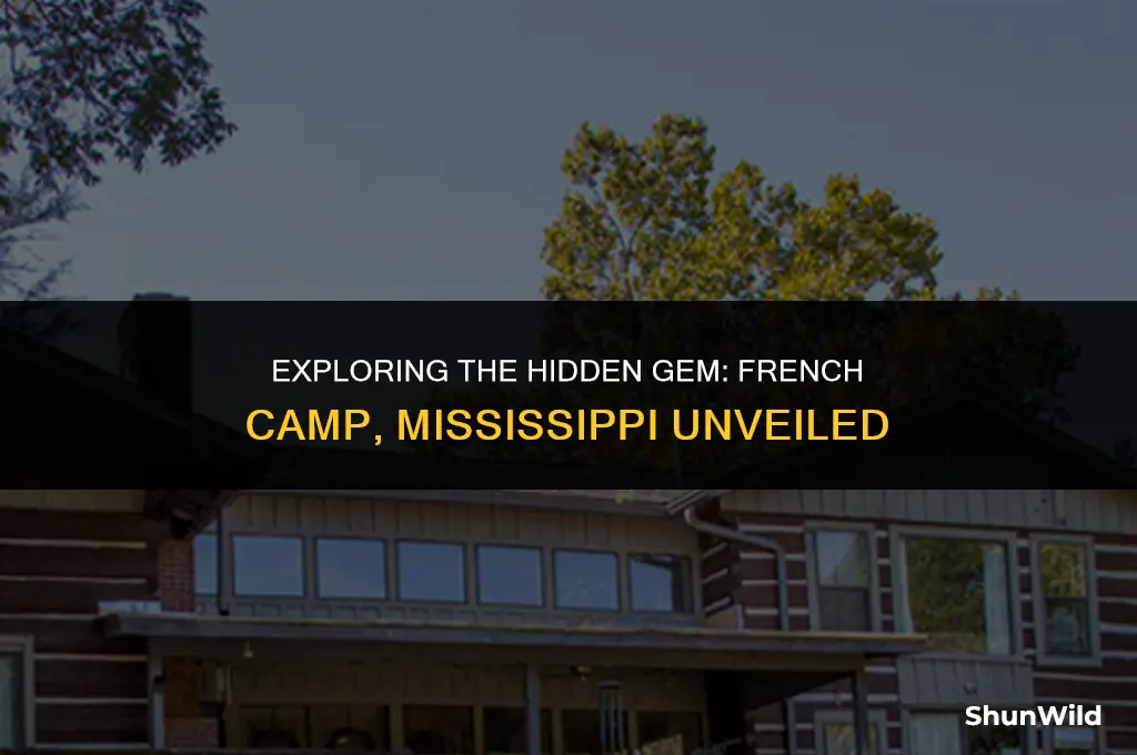 where is french camp mississippi