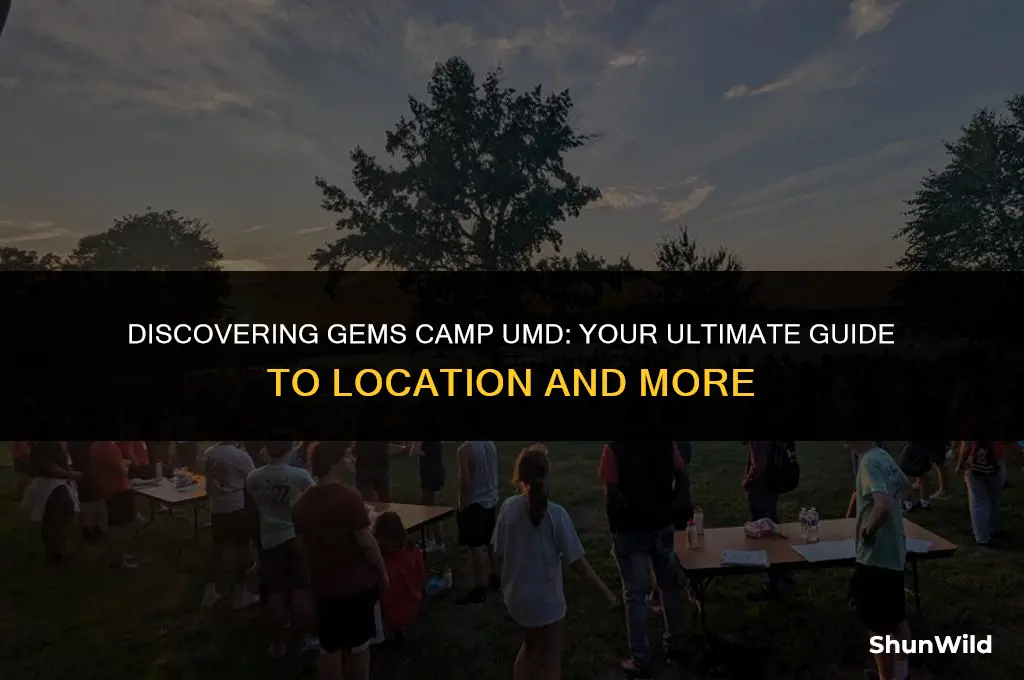where is gems camp umd