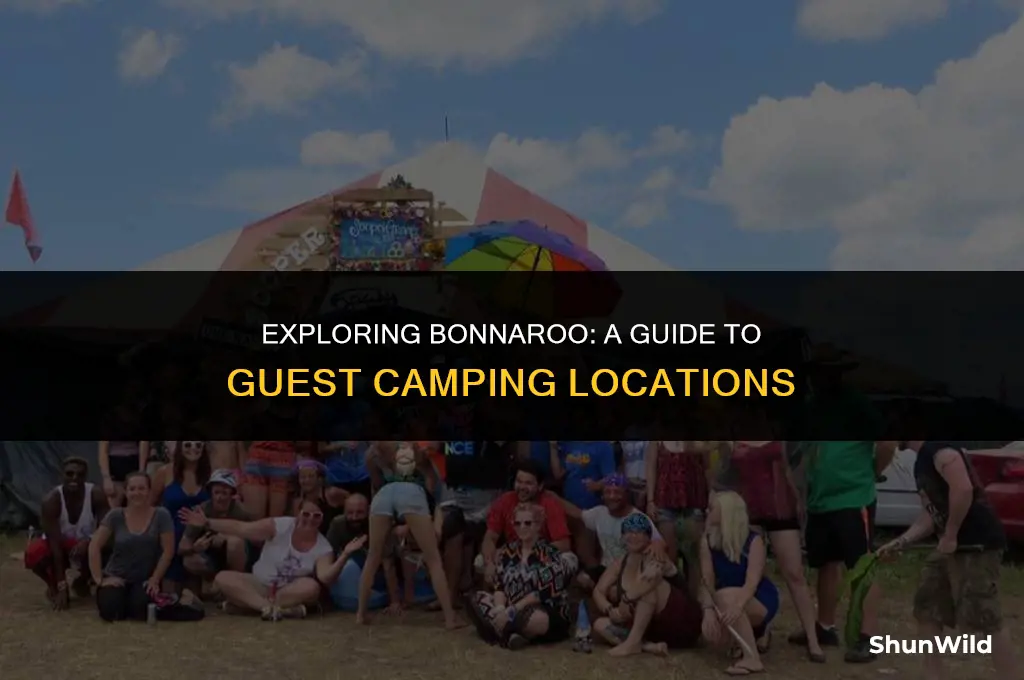 where is guest camping bonnaroo