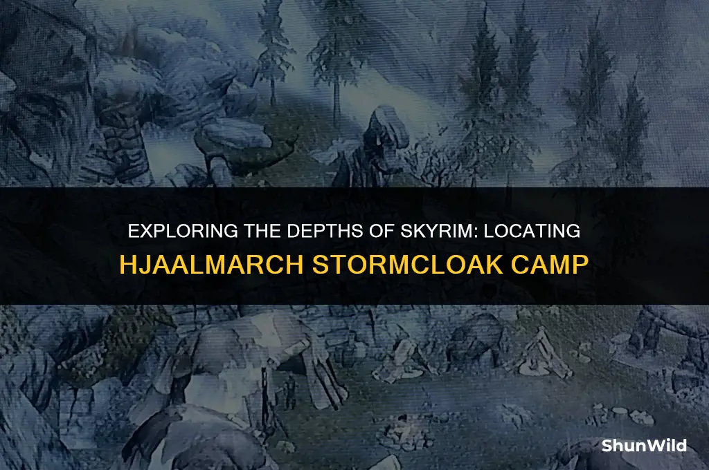 where is hjaalmarch stormcloak camp