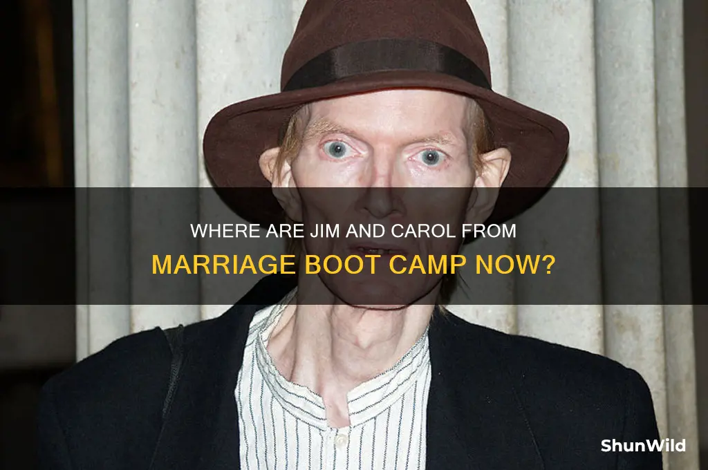 where is jim and carol from marriage boot camp