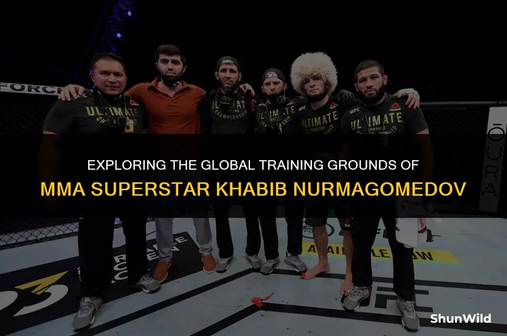 where is khabib training camp
