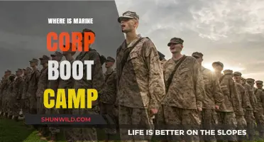 Discovering the Locations of Marine Corps Boot Camp Training