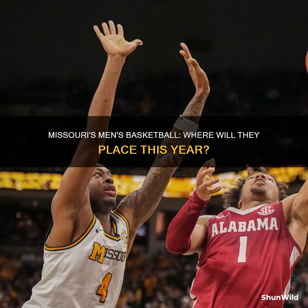 where is missouri mens basketball picked to finish this year