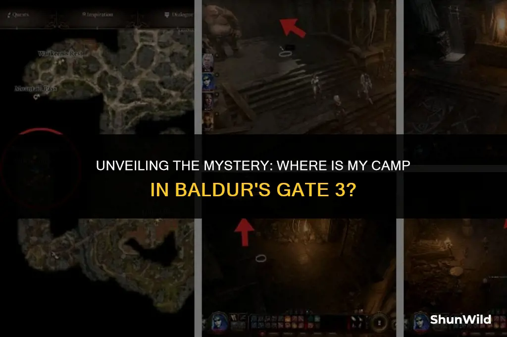 where is my camp bg3