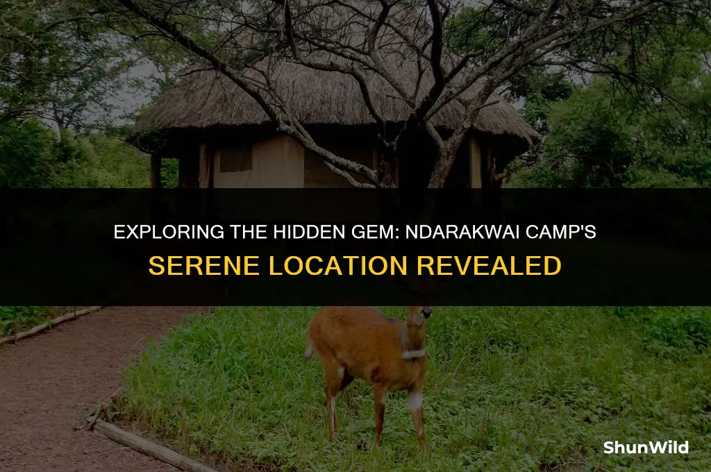 where is ndarakwai camp located