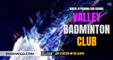 Pomona San Gabriel: Badminton Club Location
