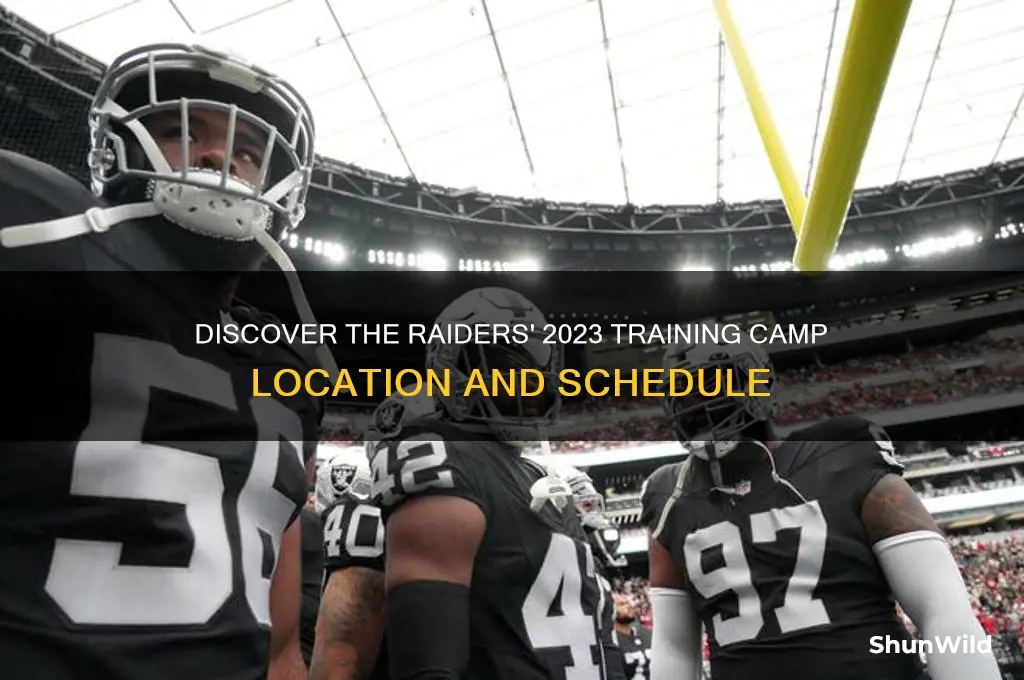 where is raiders training camp