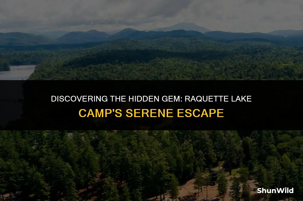 where is raquette lake camp