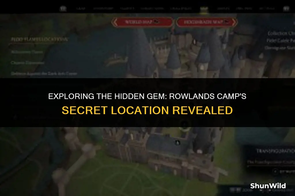 where is rowlands camp