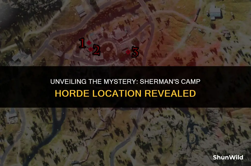 where is shermans camp horde