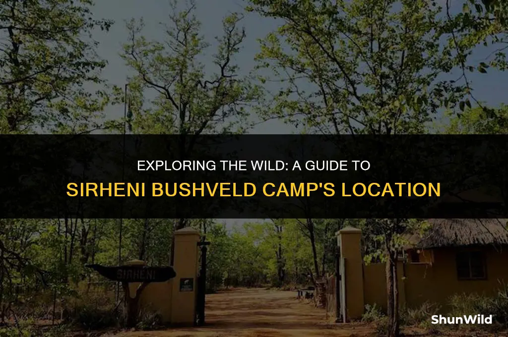 where is sirheni bushveld camp