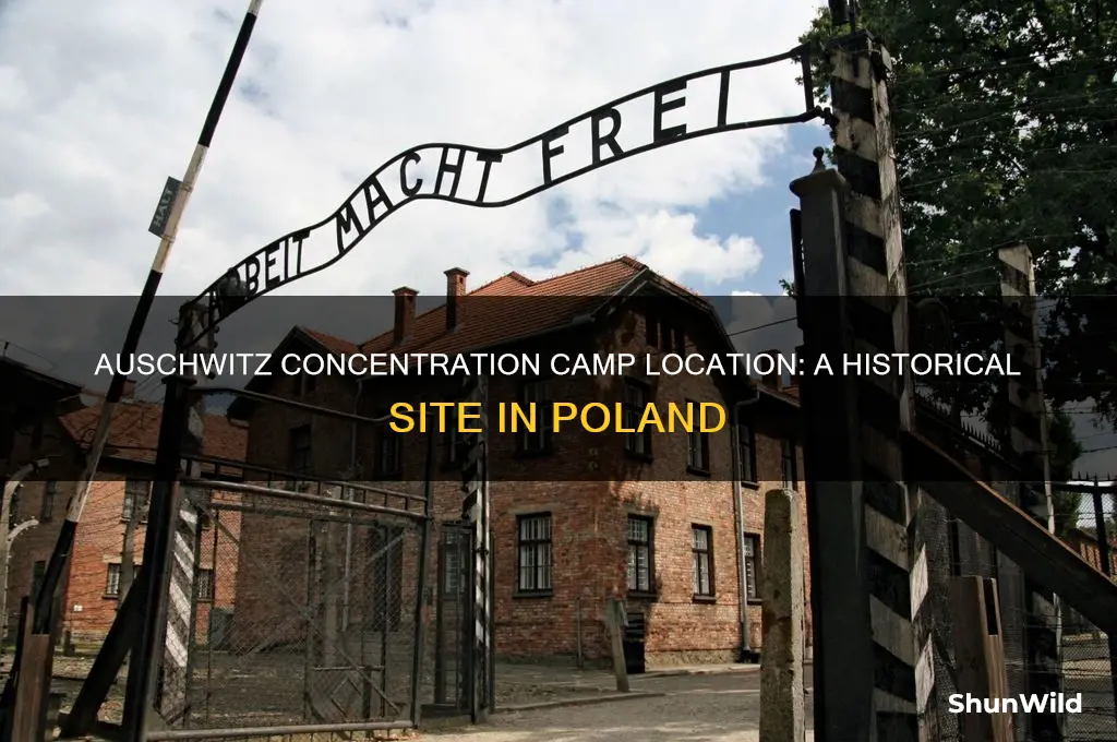 where is the auschwitz concentration camp located