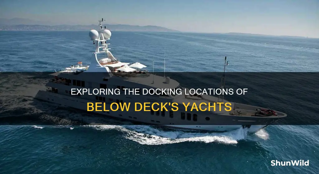 where is the below deck boat docked