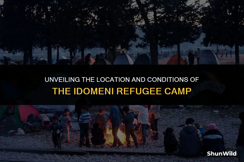 where is the idomeni camp
