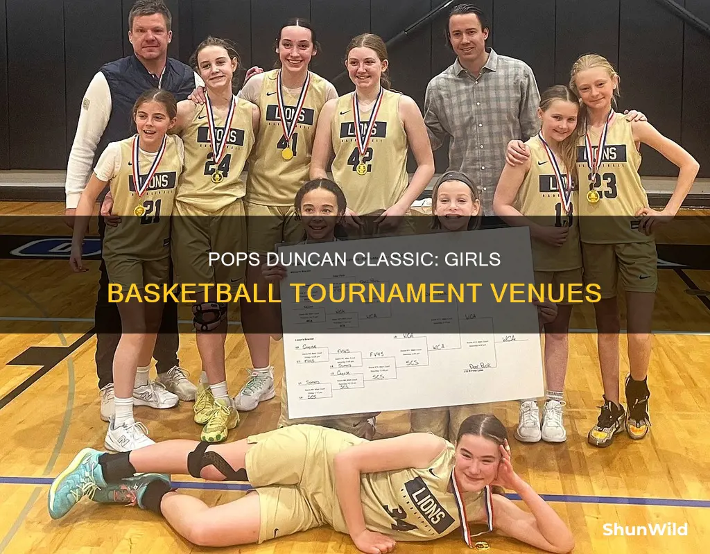 where is the pops duncan classic girls basketball tournament