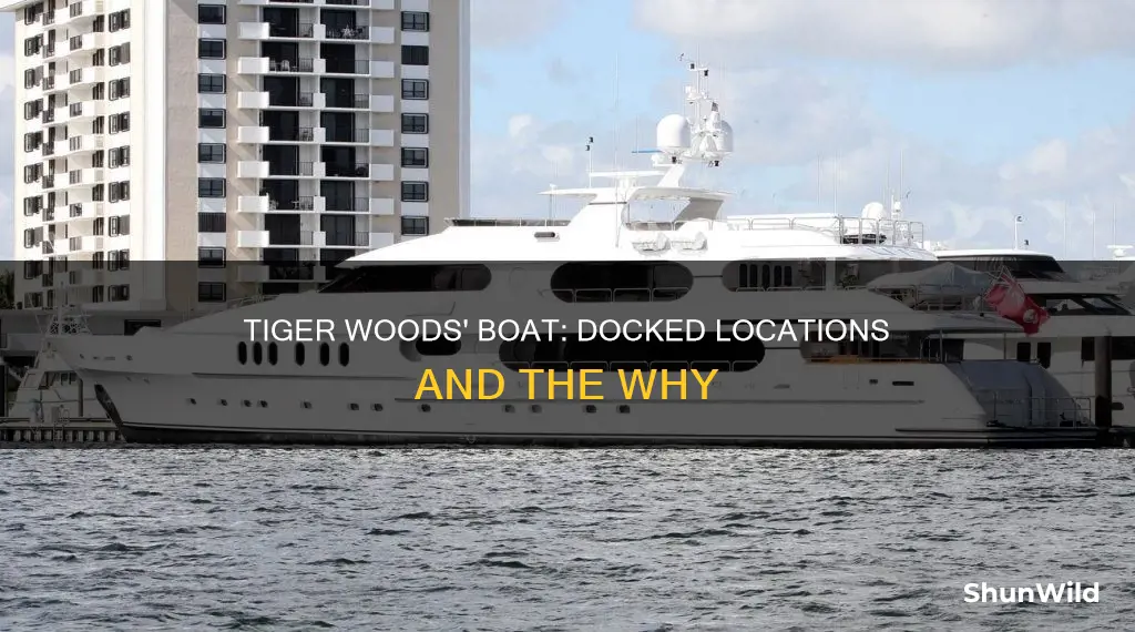 where is tiger woods boat docked