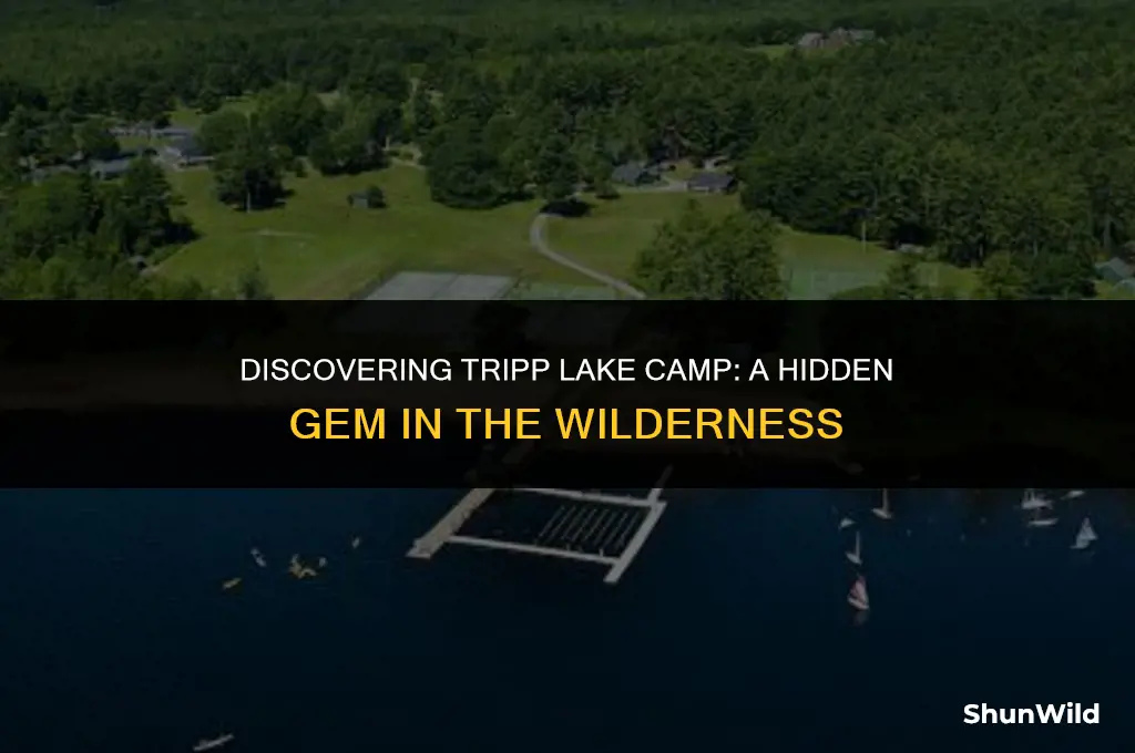 where is tripp lake camp