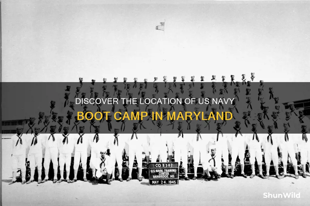 where is us navy boot camp in maryland