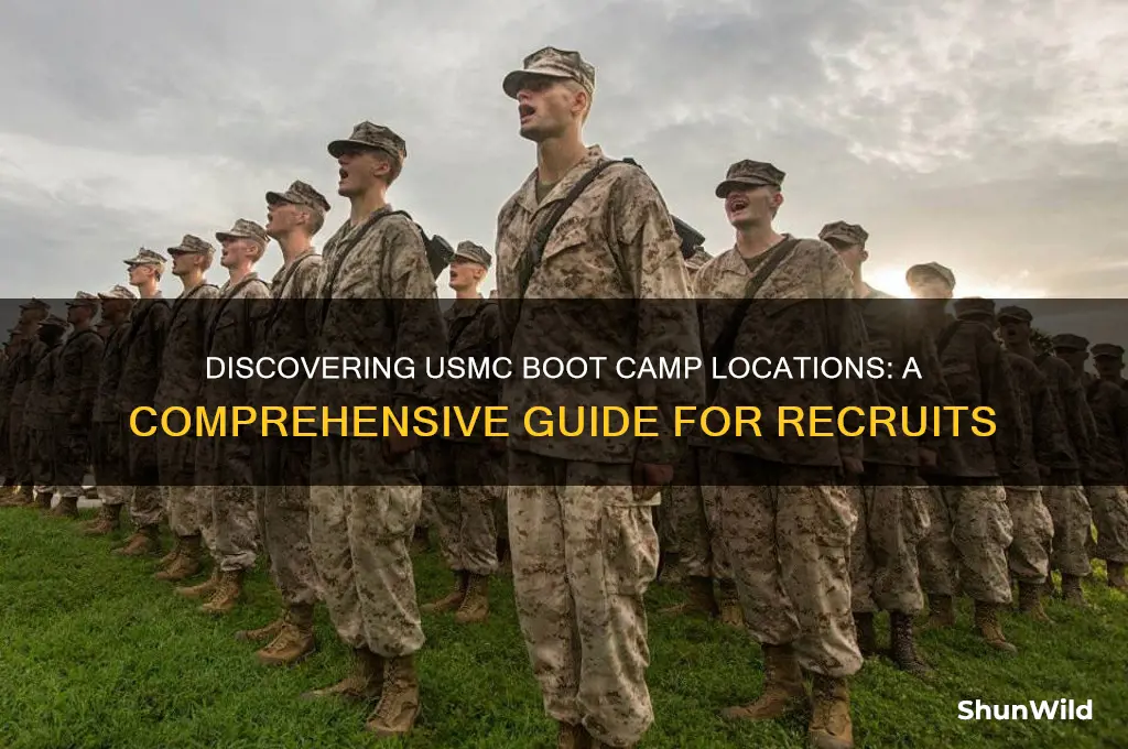 where is usmc boot camp