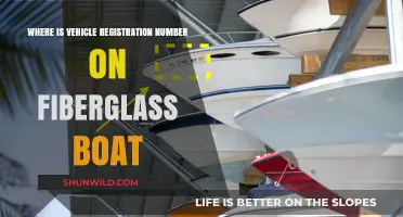 Fibreglass Boat Registration: Locating the Vehicle Number