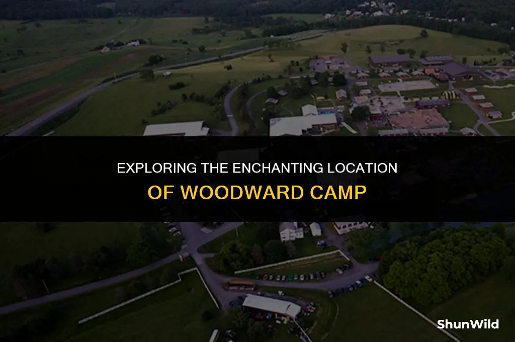 where is woodward camp