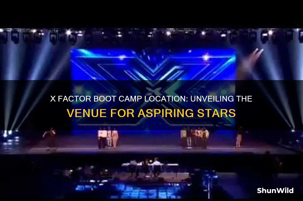 where is x factor boot camp held