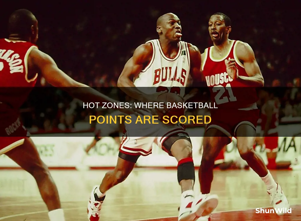 where most points are score basketball