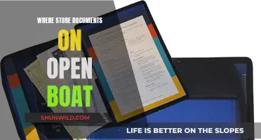 Storing Documents on an Open Boat: Safe Solutions